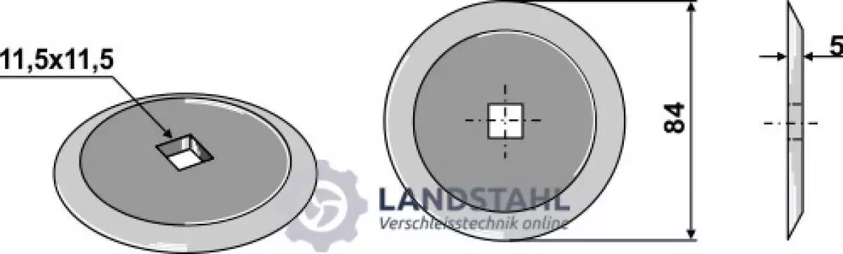Futtermischwagenmesser