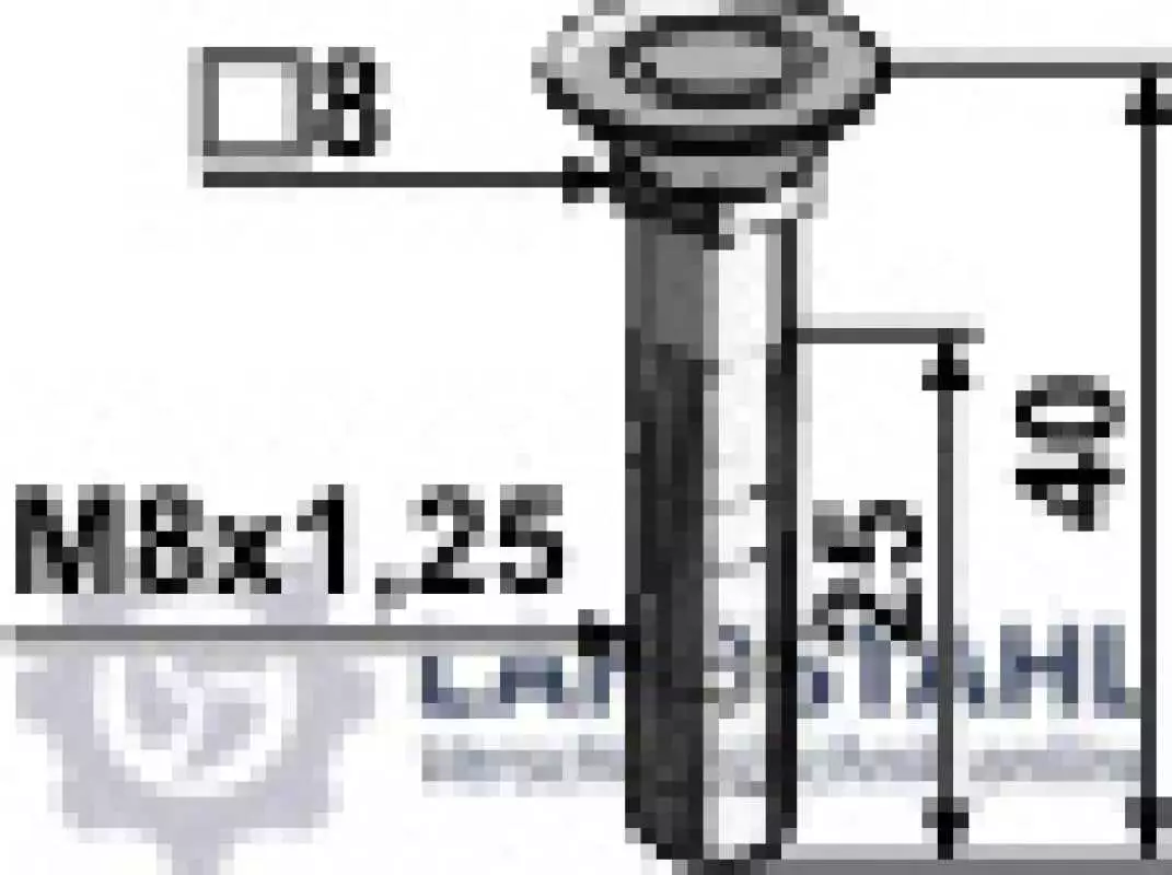 Schraube M8x1,25 - 10.9