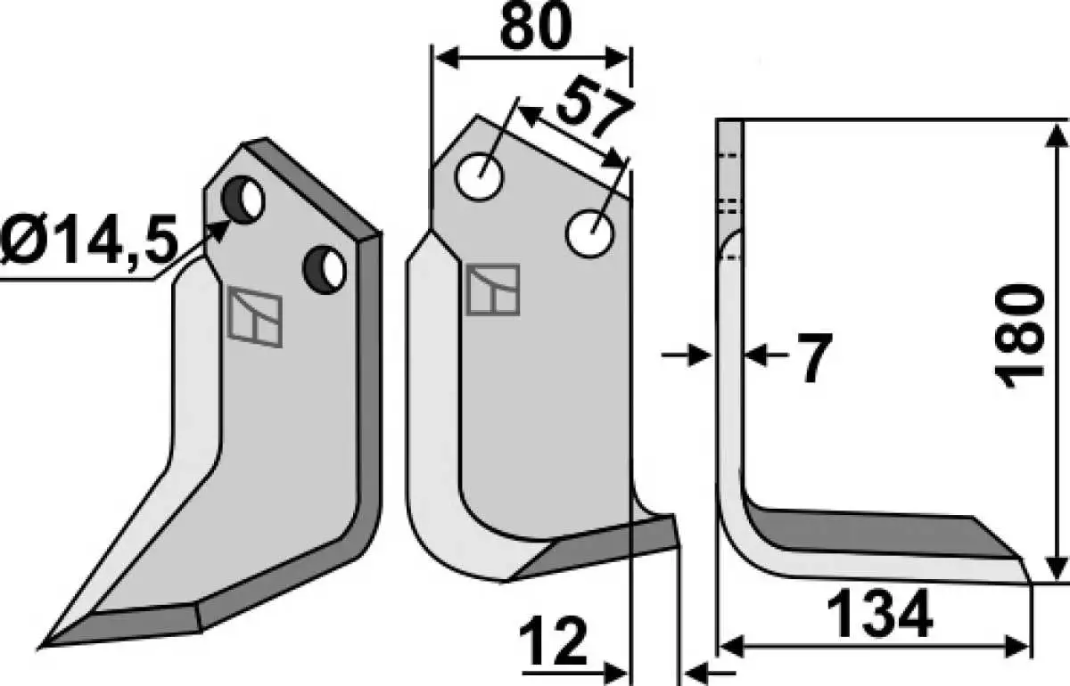 Winkelmesser rechts Vergleichsnummer 422512 passend für Celli | Shop