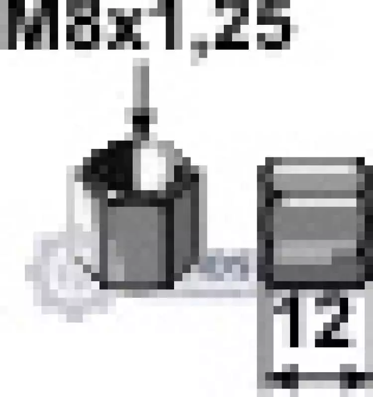 Mutter M8x1,25 - 10.9