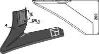 Winkelmesser - links -200mm