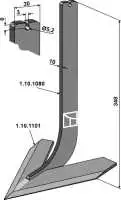 Stiel mit Schar 180mm