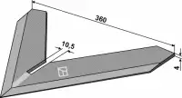 Hackschar 360mm