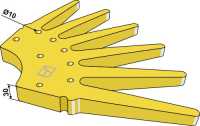 Fingersternsegment Ø700mm - mittelhart