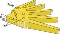 Fingersternsegment Ø535mm - mittelhart