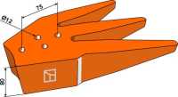 Fingersternsegment Ø950mm - weich