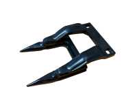 Führungs-Doppelfinger Schumacher System 12mm - schwarz