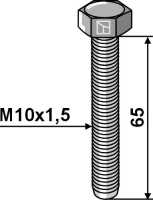 Schraube M10x1,5 - Verzinkt - 8.8
