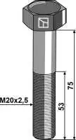 Abscherschraube M20 ohne Mutter