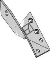 Halter für Wechselspitze - links