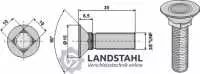 Pflugschraube 3/8''UNF
