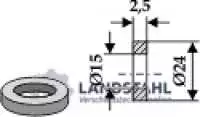 Scheibe D24x2,5xD15