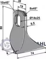 Schlegel 80x38mm