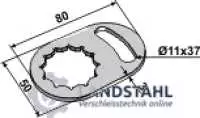 Sicherungsplatte
