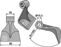 Hammerschlegel 90x38mm