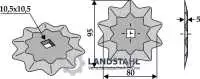 Futtermischwagenmesser