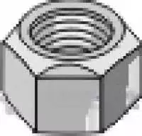 Ganzmetallmutter mit Klemmteil M14 - DIN980 verz. 10.9