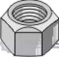 Ganzmetallmutter mit Klemmteil M16 - DIN980 verz. 10.9